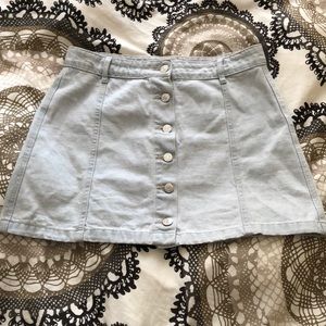 Denim skirt